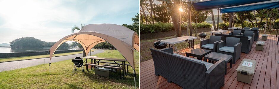 小戸 SEASIDE BBQ GARDEN 会場イメージ