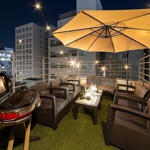 天神ルーフトップBBQ＆ビアガーデン Boooo TERRACE