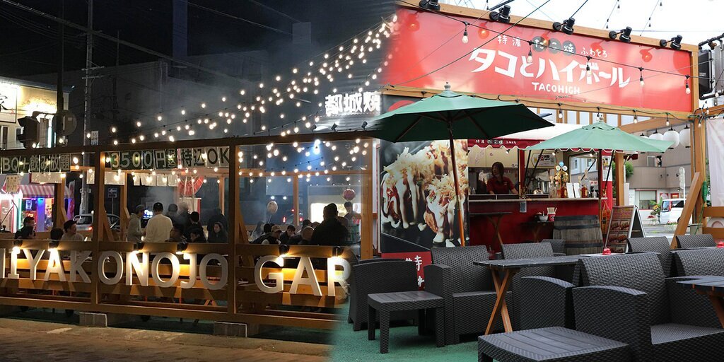 都城焼肉 えじま ビアガーデンフライヤー