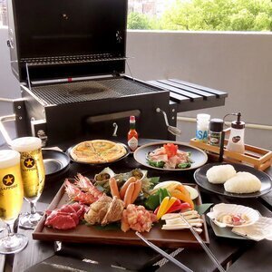 憩処 一期一愛 屋上BBQ